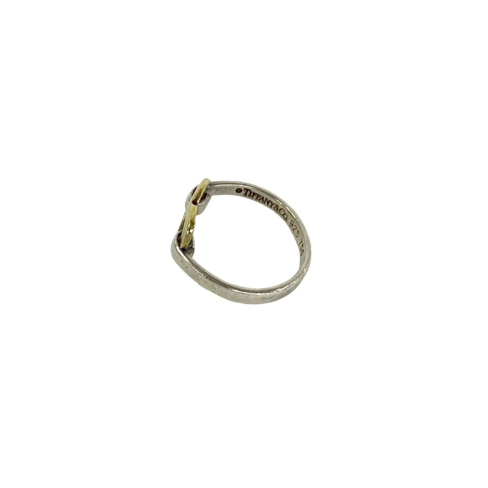 TIFFANY 18k Gold Heart Ring - Picture 4 of 6